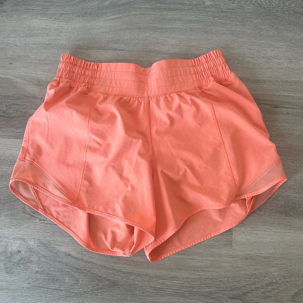 Lululemon Women's Coral Athletic Shorts